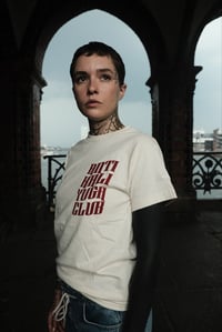 Image 1 of ANTI KALI YUGA CLUB /Shirt (White/Red)