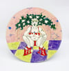 Green & Purple Squat Plate