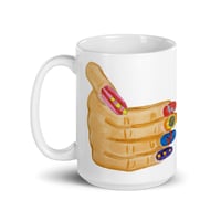 Image 2 of Fancy Tips Coffee Mug (Vanilla)