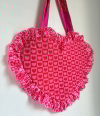 Image 1 of The Sweetheart Check Ruffle ❤️🩷