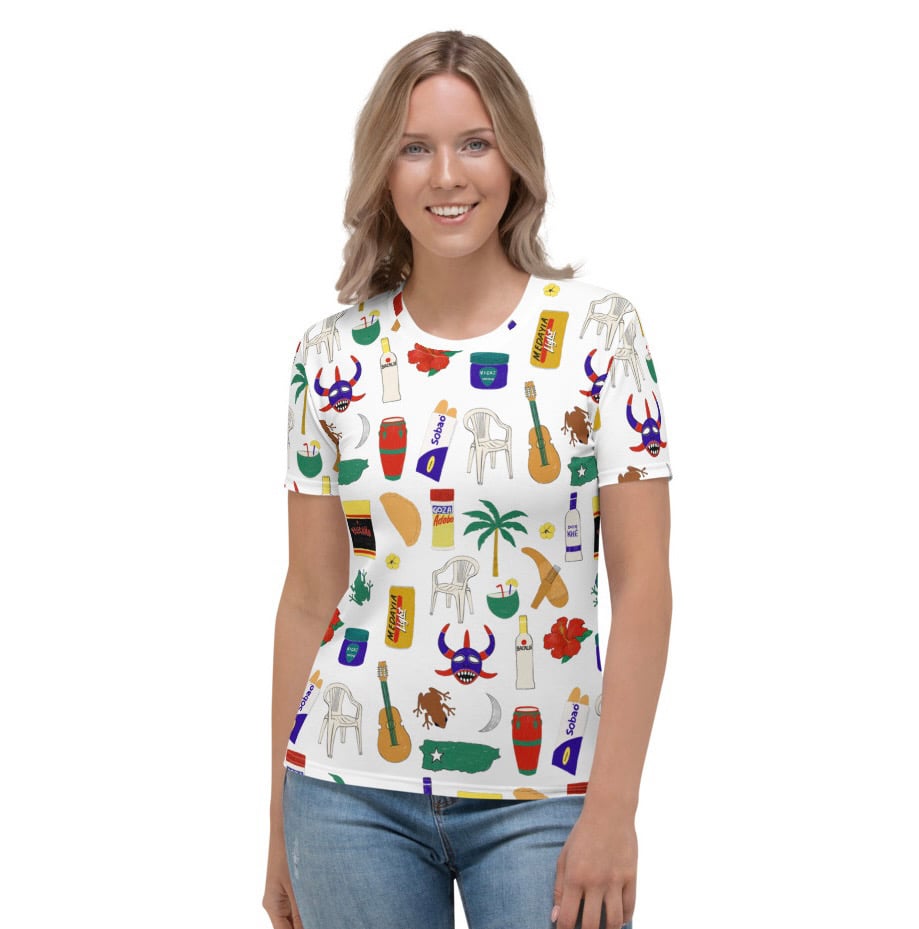 Image of Bori Print Tee Womens cut