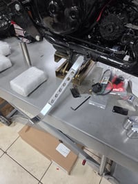 Image 12 of Honda Shadow Hidden Spring Billet Kick Stand 