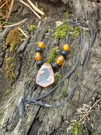 Image 4 of Amber Raven Pendant