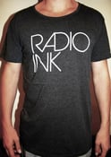 Image of Mens Radio INK Scoop Neck T-shirt