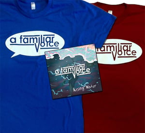 Image of 'Rising Water' CD & Logo Tee Bundle Package