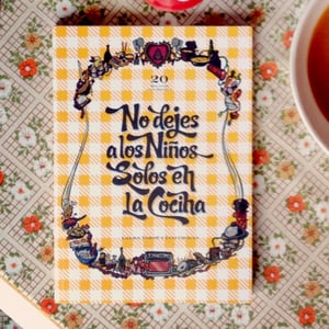 Image of No dejes a los niños solos en la cocina.