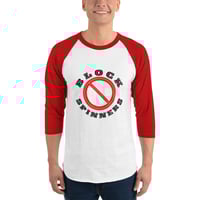 Image 5 of "No Block Spinners" 3/4 sleeve raglan shirt