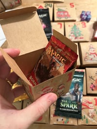 Image 4 of Magic the Gathering Advent Calendar 24 Days, 24 Packs, Sleeves, Dice, Tokens, Rares and more!