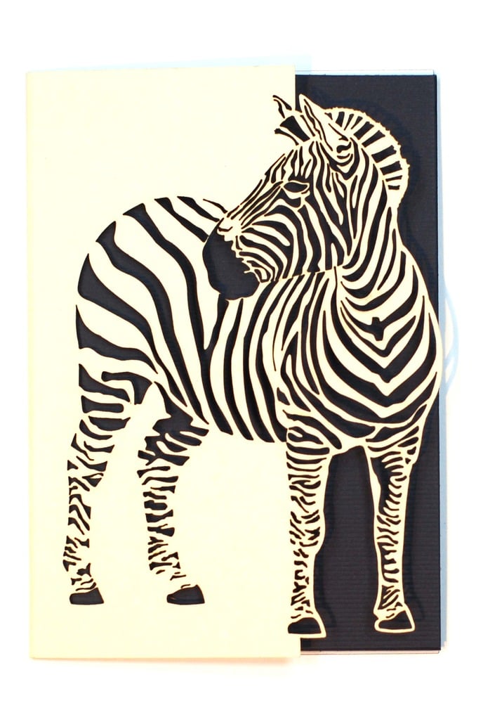 Image of Zebra Card