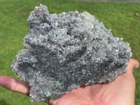 Image 10 of Quartz With UV Calcite & Green Fluorite Specimen #1842