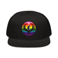Image 5 of Pride Rebel Loon Snapback Hat