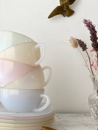 Image 5 of Tasses à café - Arlequin années 70 X5