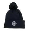 Weir Bobble hat in Navy/ Grey