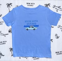 Image 1 of Surfer Shark Toddler Tee