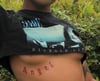 T.O.T Angel underboob tattoo 