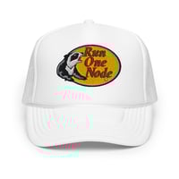 Image 4 of Birdflip® honey badger trucker hat