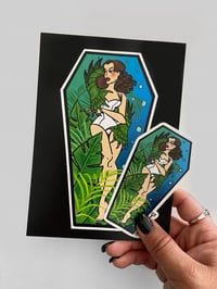 Creature Babe- Art Print & Sticker