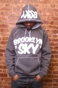 Image of Brooklyn Sky Comic Logo Contrast Hoodie