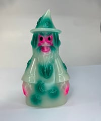 Image 1 of GLOW IN THE DARK WIZARD (NEON PINK/METALLIC GREEN)