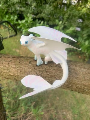 Light Dragon - Foam Clay Sculpture 