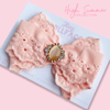 Broderie Anglaise Blushing Peach