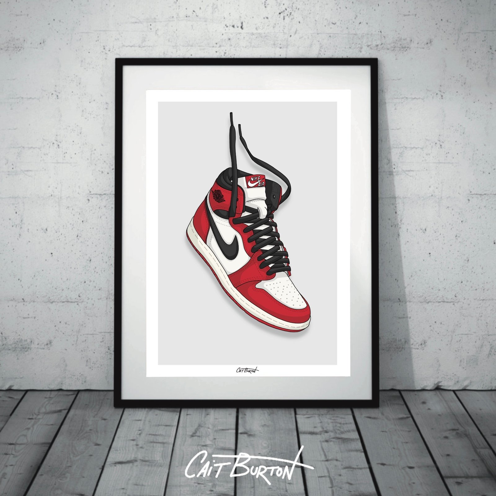 Jordan 1 Chicago A3 createdbycait