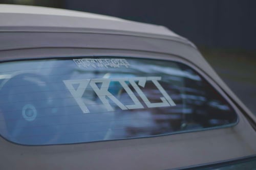 Image of 21" PRJCT Window Banner