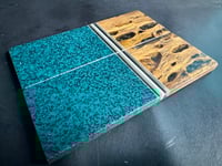 Image 3 of Cholla Cactus & Grip-tec GLOW Segmented Knife Scales