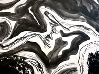 Image 2 of Topography squiggle painting 