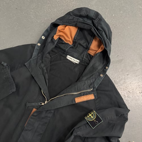 Image of SS 2000 Stone Island Raso Gomatto jacket, size large