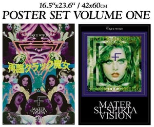 Image of | ROLLED | MATER SUSPIRIA VISION - POSTER SET VOLUME ONE