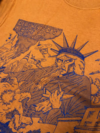Image 5 of DK Bedtime For Democracy T-shirt (orange)
