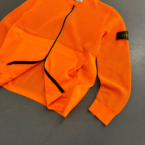 Image of SS 2019 Stone Island mesh zip up, size XL