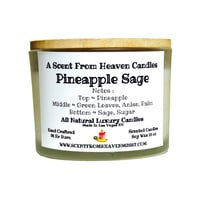 Image 1 of The Luxury Collection Pineapple Sage White Frost Candles