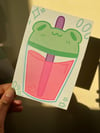 Juice Frog Print