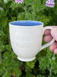 INHALE EXHALE Small Mug