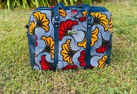 Image 1 of Kimani Weekender Bag Ankara Flower Print