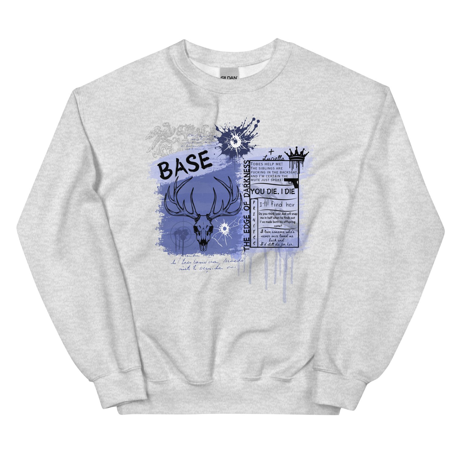 Image of Officially licensed Base edge of darkness Unisex Sweatshirt