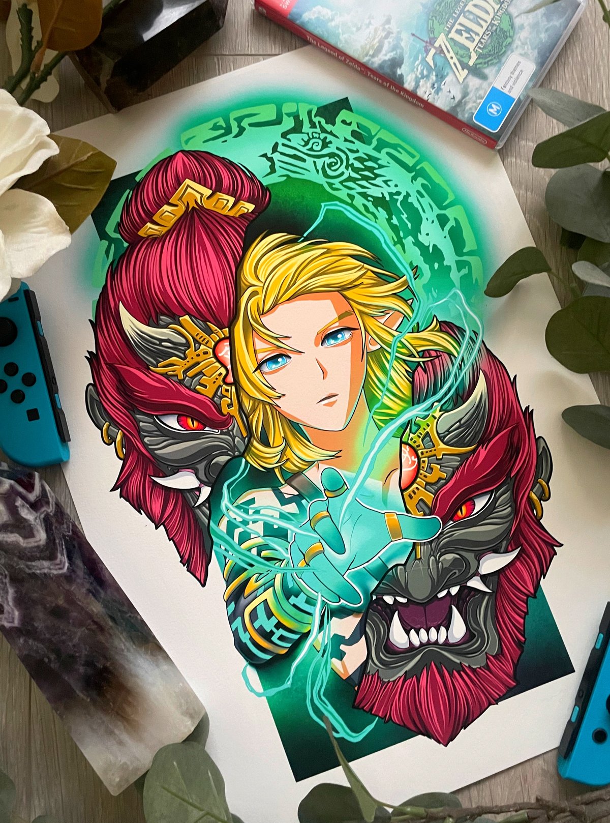 Image of Ganon and Link A3