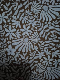 Image 2 of Kylie Jane tshirt- black blue floral