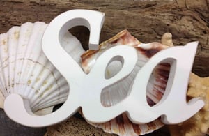 Image of "Sea" 3D Wooden Sign