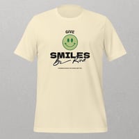 Image 8 of "Give Smiles, Be Kind" Inspirational Unisex T-Shirt