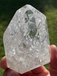 Image 8 of Crackle Quartz Crystal Tower #1827