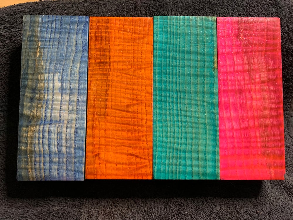 Image of Curly Ash Knife Block