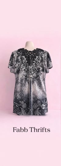 Image 2 of New XL Unity Bedazzled Petite top #694*8