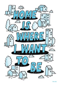 Image 3 of HOME Art Print