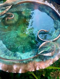 Image 3 of 💧🦜🍃Pretty Wings Birdbath🍃🦜💧