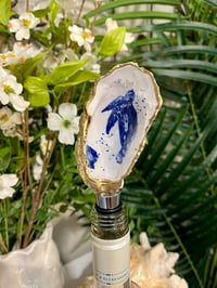 Image 2 of Oyster Shell Wine Stopper  W103