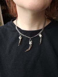 Image 4 of 3 Pheasant toe necklace