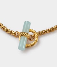 Image 3 of Katie Loxton Azura  Gold Waterproof T-Bar Bracelet